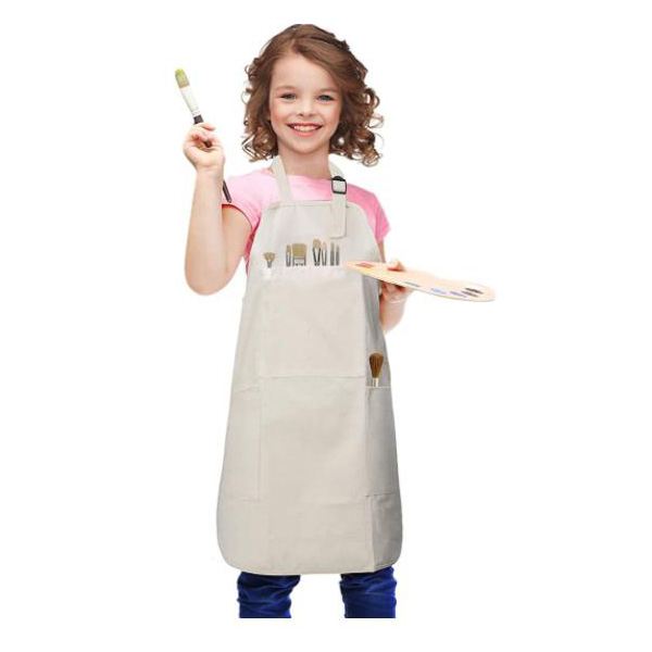 Kids Apron tare da Rukunin Side