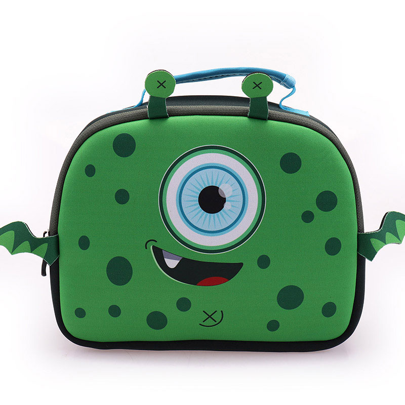 Monster Neoprene Cute Bag Abincin rana